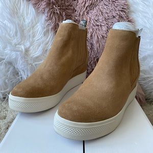 Dolce Vita Wilson Suede Wedge Sneaker, NWB Size 9.5
